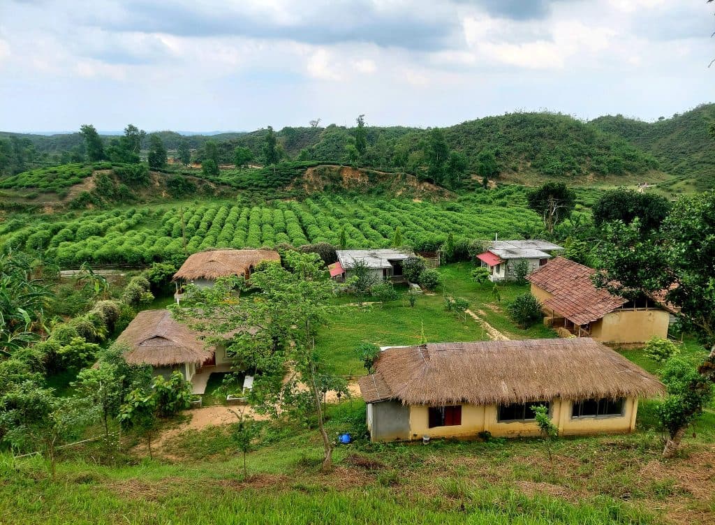 Karanja Spa Resort cottages and grounds